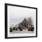 Stupell Industries Colorado Buffalo Snowy Farm Framed Print Under Glass, design by Jeff Poe Photography